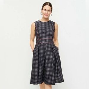 J.Crew Pleated Collection Dress